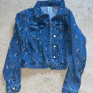 Gently used Minnie Mouse jean jacket